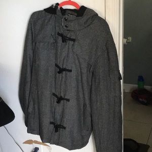 Brave Soul Hooded Duffle Jacket